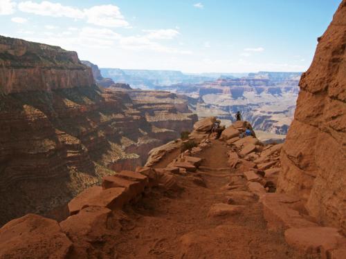 Tout petit au GRAND Canyon